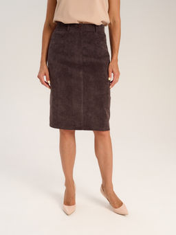 вельветовая юбка