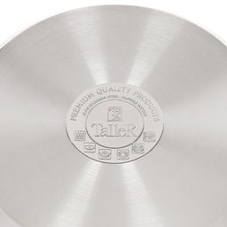 Кастрюля из нержавеющей стали Грейси 2,2л, д18см, h9,4см, s0,5мм, дно s4мм, стеклянная жаропрочная крышка, стальной обод, пароотвод, капсулированное дно, полировка внешняя - матовая, внутренняя - матовая, мерная шкала, бакелитовые ненагревающиеся р - Домашняя мода фото 5