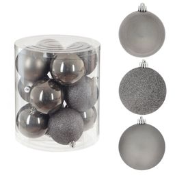 Набор из 12шт Украшение новогоднее "Шар", D9 см, L19 W19 H21,5 см