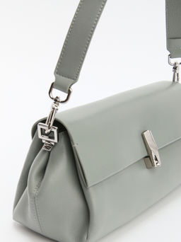 Женская сумка на плечо TENDANCE Артикул 3700491, серо-зеленый  фото 3