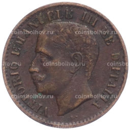 Монета 1 чентезимо 1904 года Италия