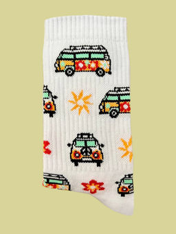 Носки р.35-40 TxT Автобус Хиппи