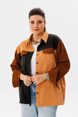 Рубашка ANELLI 1748 Оттенки карамели