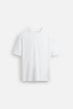 SLIM FIT MEDIUM WEIGHT T-SHIRT - Zara фото 32