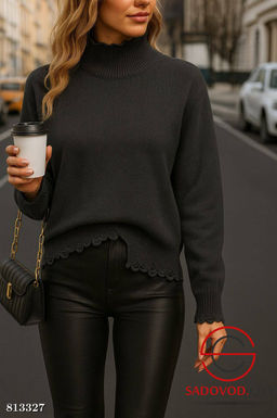 Кофта женская однотонная - Bruno фото 4