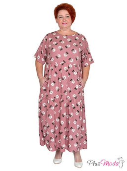 Платье Модель №1460 размеры 44-84 - Plusmoda фото 2