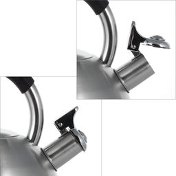 Чайник 2,7л из нержавеющей стали со свистком и ручкой soft touch (1097) /KAMILLE/  фото 11