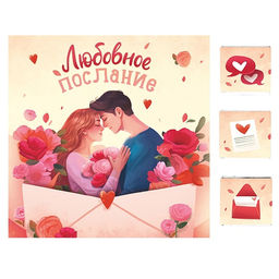 Набор шоколада Любовное послание - Фуд Сторис фото 3