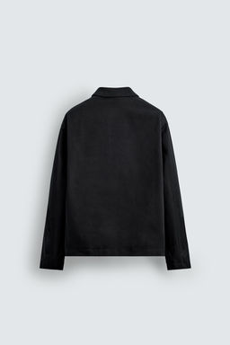 TWILL TEXTURED OVERSHIRT - Zara фото 8