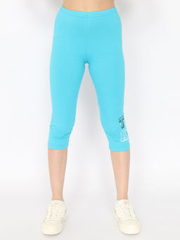 CRB wear/CSJG 70487-40-409 Бриджи для девочки,бирюзовый/Ex.Cherubino