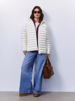 T3323-6 Пуховик стеганый женский - Strobbs фото 9