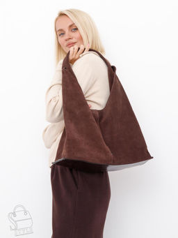 Сумка женская кожаная 91175MSS coffee Velina Fabbiano-Safenta