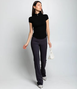 Футболка #КТ6845 (1), чёрный - Dommod фото 4