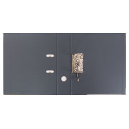 Expert Complete Регистратор PVC, 2-х стороннее покрытие, мет.уг. 75 мм 50 шт. Premier A4 арочный механ. (разб.) лён серый ЕС100162015