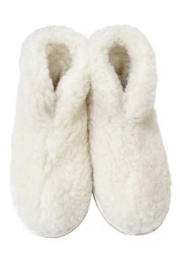 Обувь домашняя Бабуши-Эконом из овечьего меха