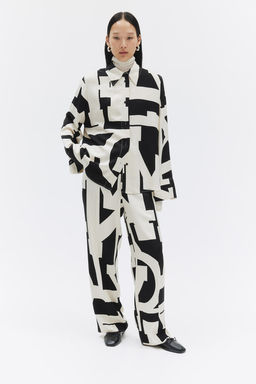 Camisa de corte holgado - H&m фото 3