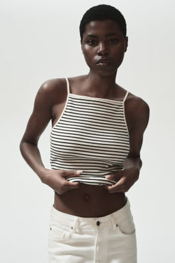 Top de canal? con tirantes finos - H&m фото 6