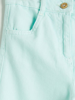 Regular Fit K?z ?ocuk Gabardin Pantolon