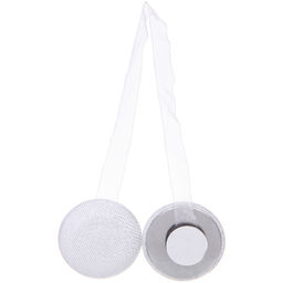 Цена за 4 шт. Подхват для штор на магните "Классика серебро" 5см S1886