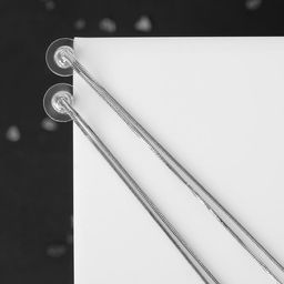 Серьги висячие Макси, цвет серебро, 23 см - Qf фото 3