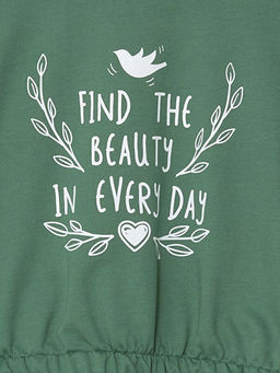 Bisiklet Yaka K?z ?ocuk Sweatshirt - Waikiki фото 2