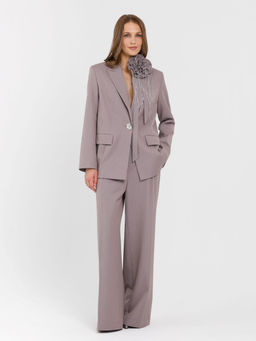 Жакет оверсайз в полоску