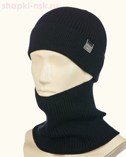 17224 1S Стамнес Комплект мужской (шапка+снуд) (58-60)