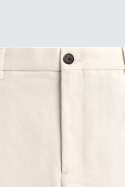 PANTAL?N STRAIGHT FIT ESTRUCTURA / Crudo - Zara фото 8