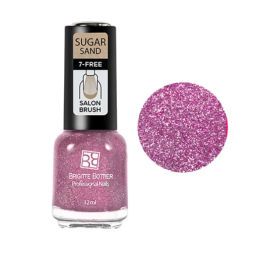 Brigitte Bottier лак для ногтей SUGAR SAND тон 303 искрящийся клубничный 12мл