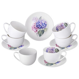 ЧАЙНЫЙ НАБОР LEFARD HORTENSIA НА 4 ПЕР. 8 ПР. 330 МЛ
