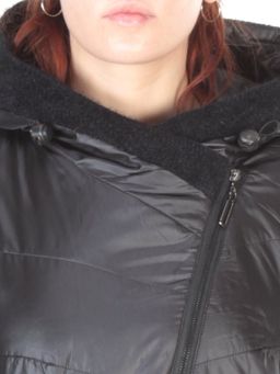 22-307 BLACK Куртка демисезонная женская AKiDSEFRS (синтепон 100 гр.) - Фабричный китай фото 10