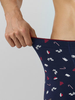 Цена за 2 штуки! Трусы боксеры мужские с новогодним принтом - Mark formelle фото 3