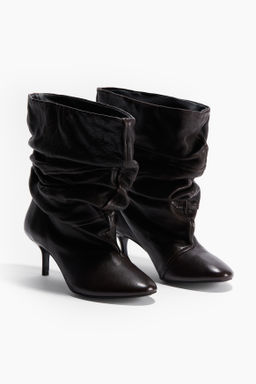 Botas de piel con tac?n
