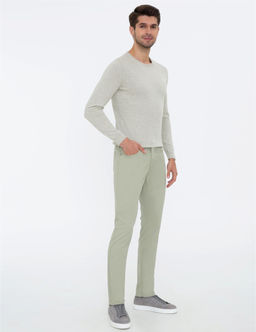 Su Ye_ili Slim Fit Kanvas Pantolon - Pierre cardin фото 3