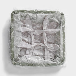 Органайзер для хранения белья Доляна Leaves, 9 ячеек, 282811 см, зелёный  фото 7