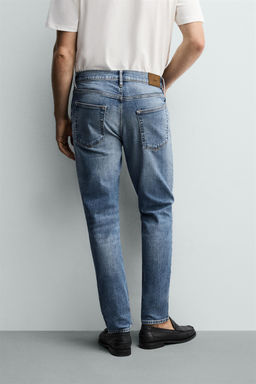 JEANS SLIM FIT B?SICO / Azul - Zara фото 3