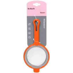 Цена за 5 шт. Сито металлическое в пластиковой оправе 8*16см