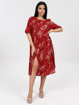 32 ПЛАТЬЕ ЖЕНСКОЕ (Красный) - А-дина фото 2