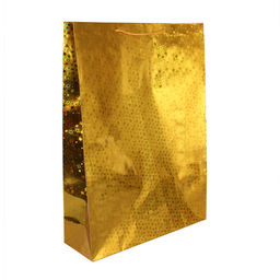 Цена за 12 шт. Пакет подарочный 49х69х16,5 голография / GW-118 /уп 12/180/плотность бумаги 157г/м2 микс - ГалеонТрейд фото 11