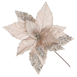 Цветок искусственный "Пуансеттия", L33 W33 H38,5 см