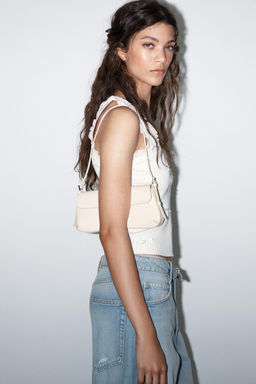 SHOULDER BAG WITH FLAP