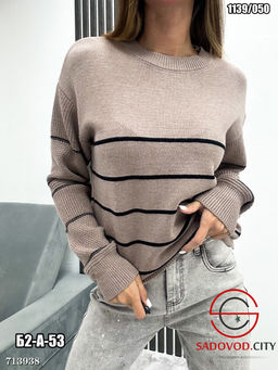 Свитер женский в полоску