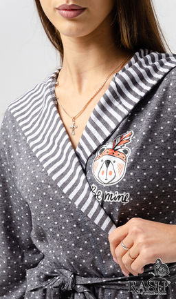 Халат "Микки" II горох Цвет:как на фото