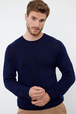 TRENDYOL MAN Kiremit Slim Fit Dar Kesim Bisiklet Yaka Reglan Kol Basic Triko Kazak TMNAW25KZ00000 - Trendyolmilla фото 73