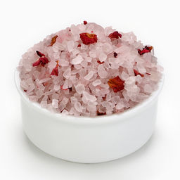 Соль для ванны «Зимняя сказка» с лепестками розы, 370 г, Чистое счастье