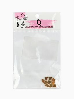 Бусина - разделитель радированный Сердечко, набор 10 шт. 6?6 мм, внутренний d=2 мм, цвет золото