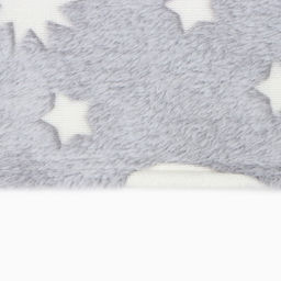 Плед светящийся Casa Conforte Stella Cosmos 150х200см, серый, фланель 190 гр/м, пэ100%  фото 5