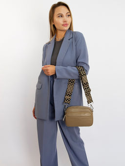 LACCOMA сумка TH941-капучино натуральная кожа полиэстр