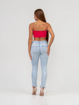 Топ женский, цвет фуксия