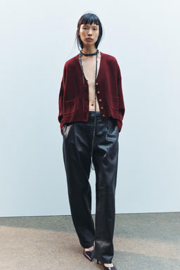 100% WOOL JACKET WITH GOLD BUTTONS